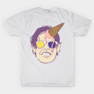 Cherry Ice Cream Smile (Front & Back) T-Shirt